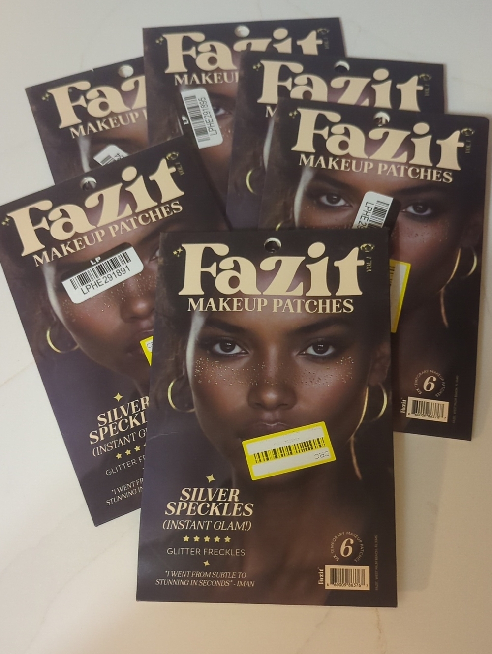Fazit Makeup Patches Silver Glitter Freckles - Women's Makeup